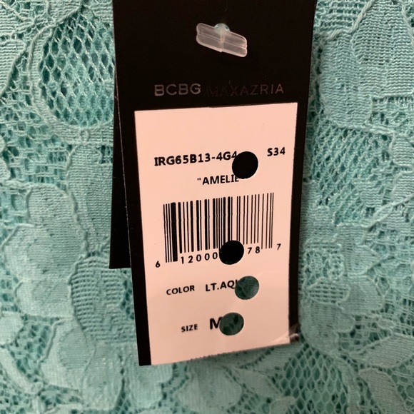 BCBG mint green lace dress - Picture 3 of 5